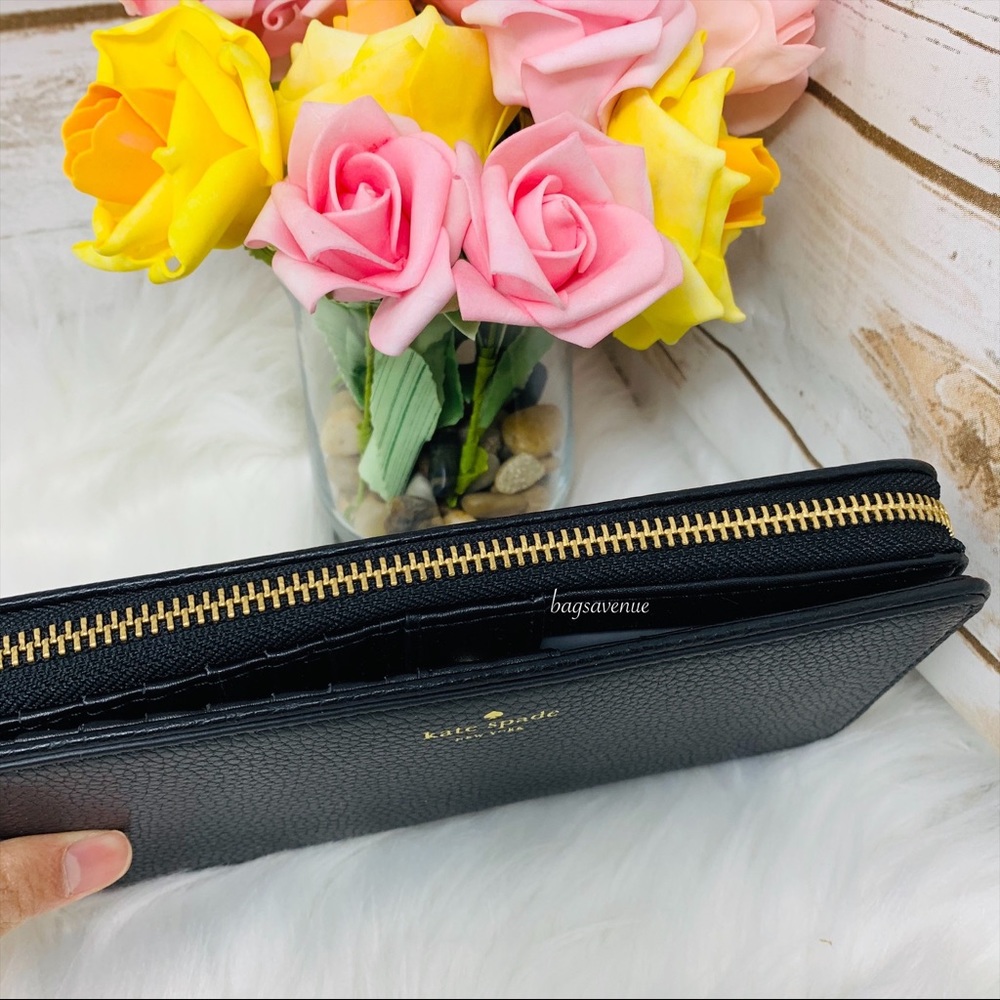 Brigitta mulberry street Kate spade black wristlet - Picture 4 of 8
